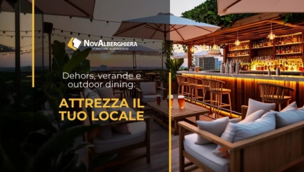 Arredo dehors ristorante: come attrezzare al meglio lo spazio esterno