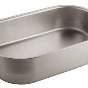 Novalberghiera | TEGLIA RETTANGOLARE INOX