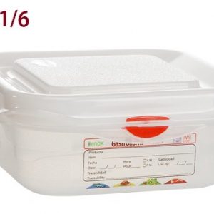 Novalberghiera | VASCA GN 1/6 POLIPR.C/COPERCHIO